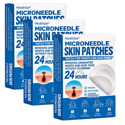 40%off | Healrize® 🌿 Microneedles for Flawless Skin – Self-Adhesive Wart Remover