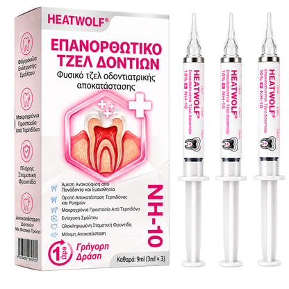 🧚‍♀️☘️🦷HEATWOLF® DenPerm – Φυσική γέλη πλήρωσης σμάλτου για την αποκατάσταση της τερηδόνας