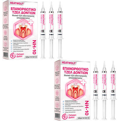 🧚‍♀️☘️🦷HEATWOLF® DenPerm – Φυσική γέλη πλήρωσης σμάλτου για την αποκατάσταση της τερηδόνας