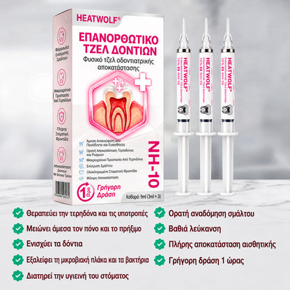 🧚‍♀️☘️🦷HEATWOLF® DenPerm – Φυσική γέλη πλήρωσης σμάλτου για την αποκατάσταση της τερηδόνας