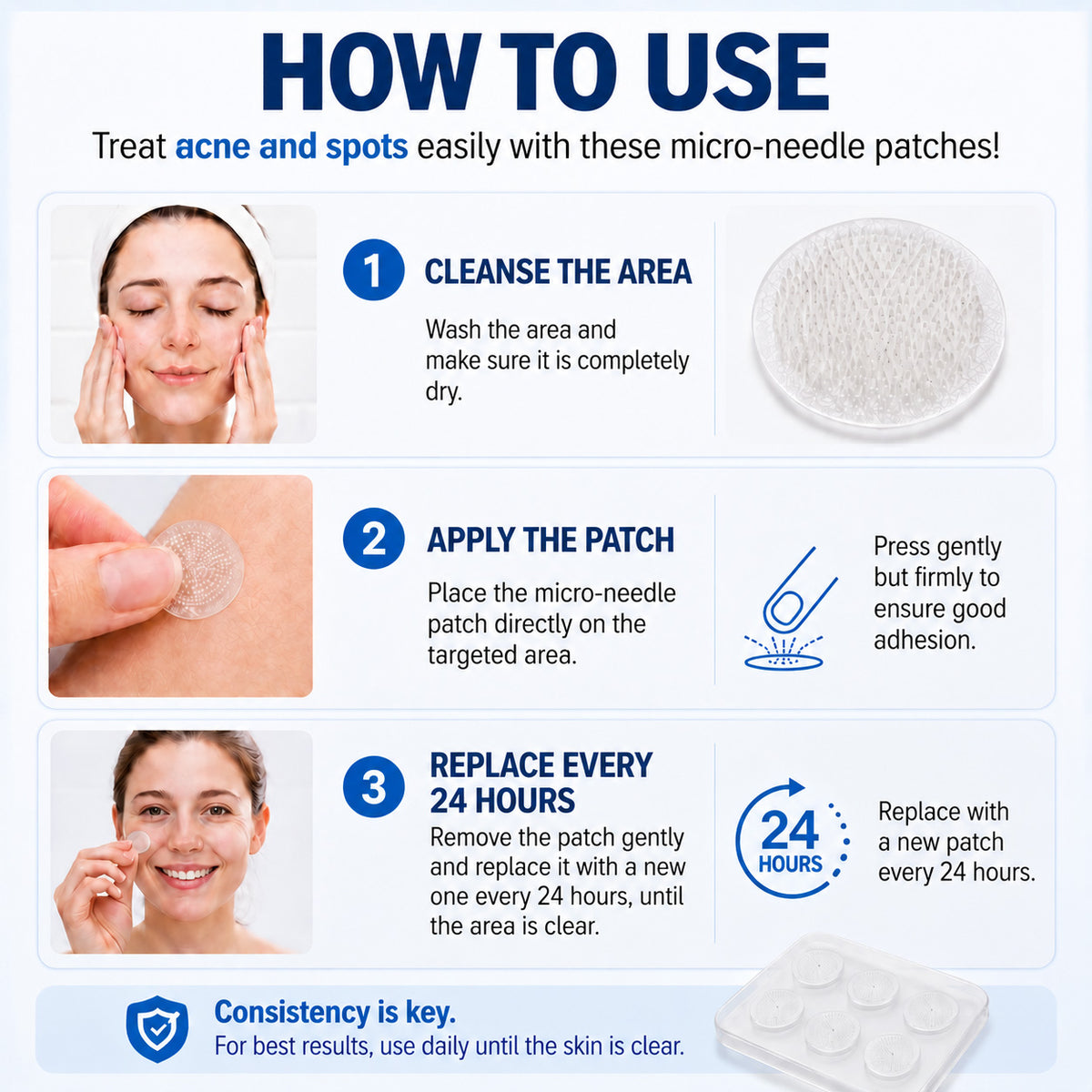 40%off | Healrize® 🌿 Microneedles for Flawless Skin – Self-Adhesive Wart Remover